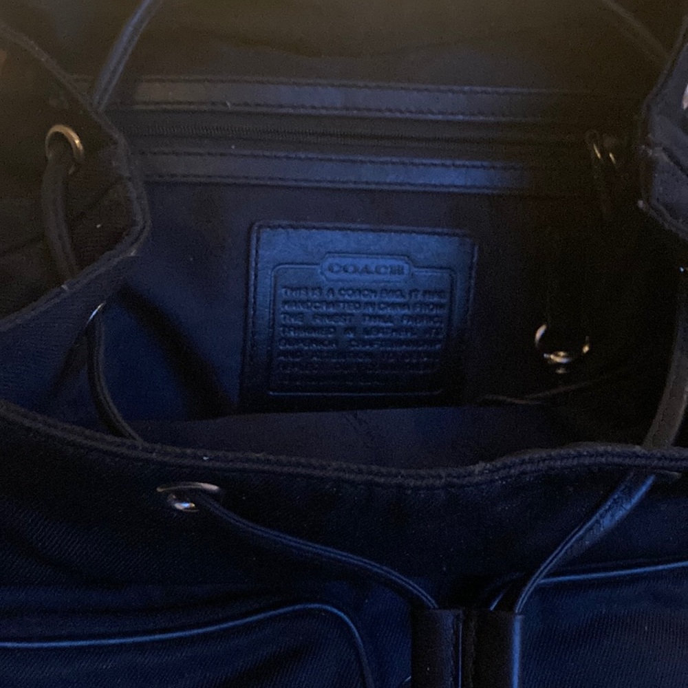 Coach backpack